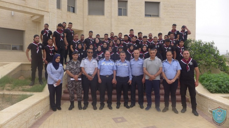 كلية فلسطين للعلوم الشرطية تستضيف 50 طالبا من جامعة خضوري