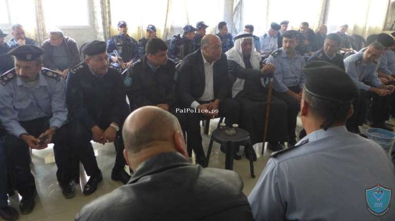 العميد جهاد المسيمي يقدم العزاء بوفاة النقيب عبد الرحمن يوسف بطولكرم