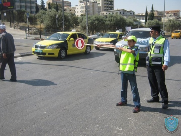 تحت شعار "مدرستي فرحتي" الشرطة تباشر ببرنامج التوعية المرورية في بيت لحم