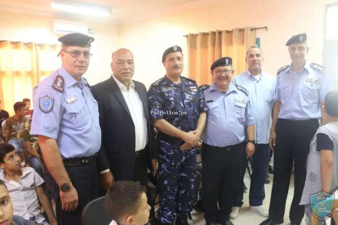 العميد جهاد المسيمي يفتتح المعسكر الصيفي الأول للشهيد ياسر عرفات لأبناء العاملين بالشرطة