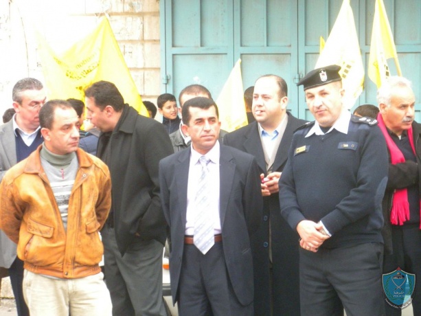 الشرطة تشارك في اعتصام  ذوي الأسرى العسكريين في محافظة طولكرم