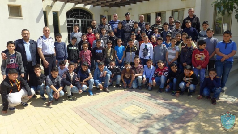 كلية فلسطين للعلوم الشرطية تستضيف 50 طالبا  من جنين