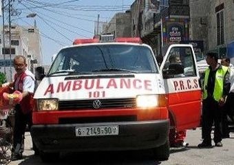 اصابة 6 مواطنين بحادث سير في نابلس