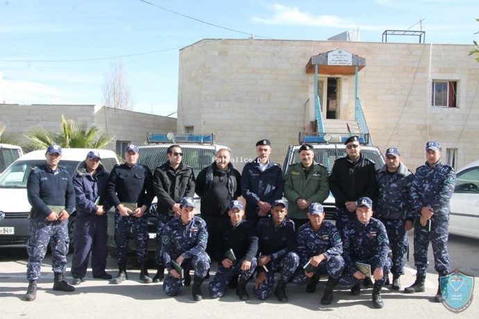 التوجيه السياسي والوطني يلتقي بمنتسبي الشرطة في بيت لحم