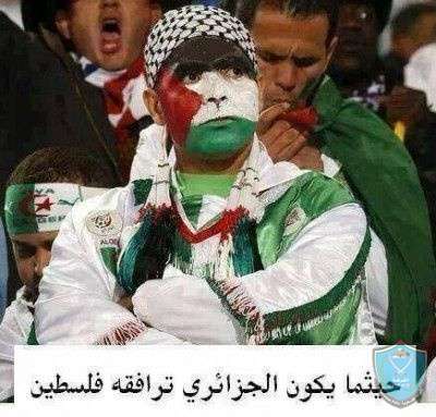 فلسطين تهنئ الجزائر بتاهلها لمونديال البرازيل