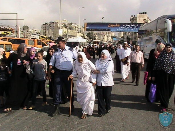 شرطة ضواحي القدس تؤمن دخول 150 ألف مصلي إلى مدينة القدس