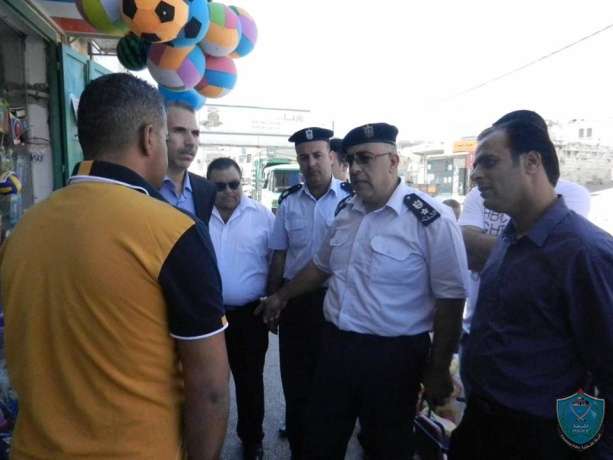 الشرطة والنيابة  و لجنة السلامة العامة تقوم بجولة تفتيشية بالمحافظة