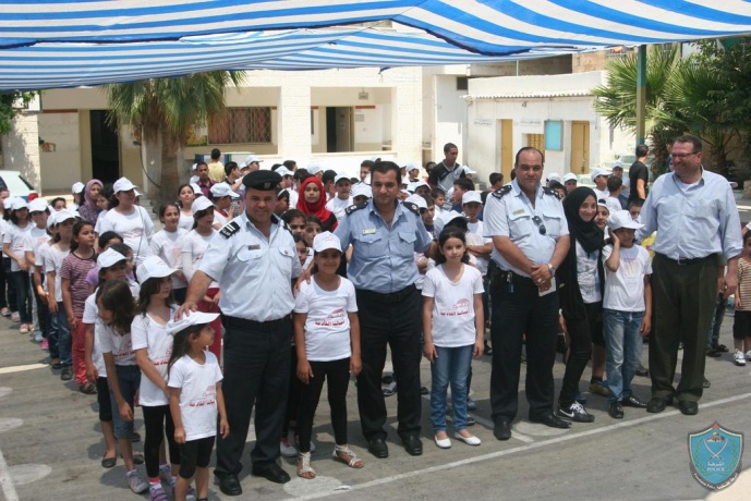 الشرطة تطلق برنامج محاضرات التوعية الأمنية لطلبة المخيمات الصيفية في قلقيلية