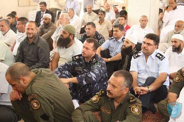 الشرطة تشارك في حفل افتتاح مسجد حمزة بن عبد المطلب في قلقيليه