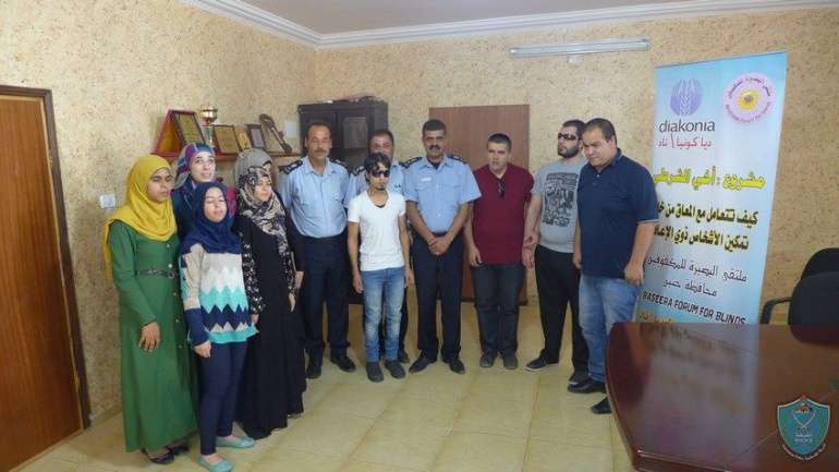 الشرطة تستقبل ملتقى البصيرة فرع جنين  بطوباس