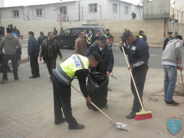 الشرطة تشارك في فعاليات اليوم العالمي للتطوع في رام الله