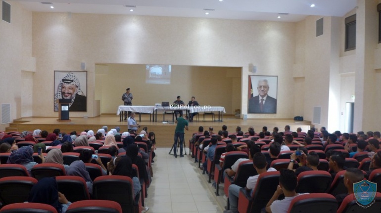 الشرطة تستضيف 150 مشاركا في برنامج تدريبي مع مؤسسة الحلم الفلسطيني في اريحا