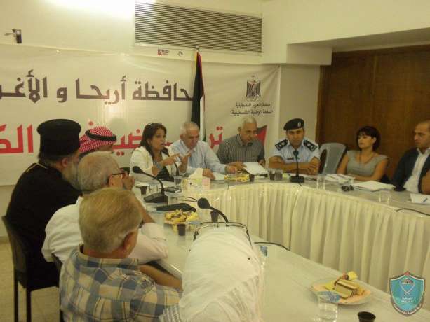 الشرطة تشارك في اجتماع اللجنة التوجيهية لمشروع اريحا عشرة آلاف عام