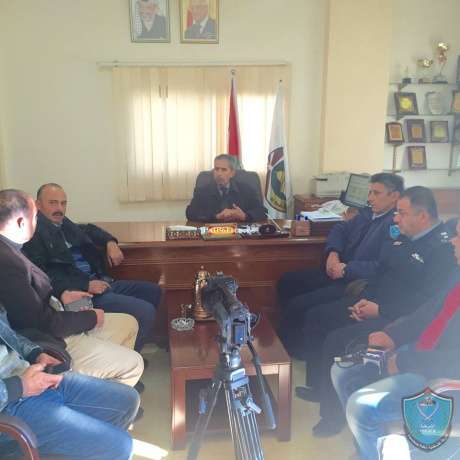 الشرطة وجامعة القدس المفتوحة يبحثان التعاون المشترك بطوباس
