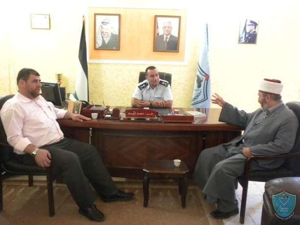 مدير مديرية أوقاف جنين وفضيلة مفتي المحافظة يشيدون بدور وأداء شرطة المحافظة