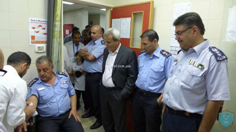 الشرطة تنظم حملة للتبرع بالدم في قلقيلية
