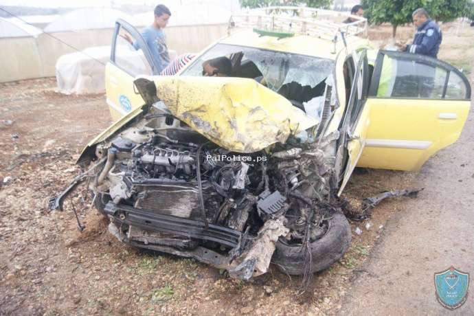 اصابة مواطن بجروح بليغة في حادث سير بطوباس