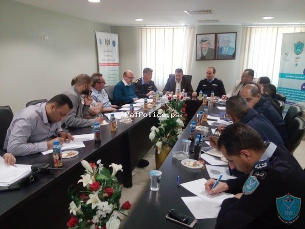 الشرطة تعقد ورشة عمل لإعداد الخطة التشغيلية في اريحا