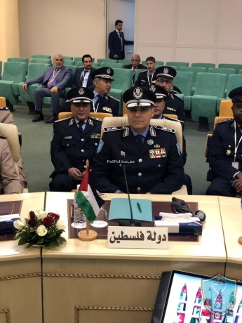 اللواء حازم عطا الله يترأس وفد الشرطة الفلسطينية بمؤتمر قادة الأمن والشرطة العرب