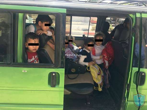 الشرطة تضبط  3 مركبات بحمولة زائدة عن المرخص لها  في طولكرم