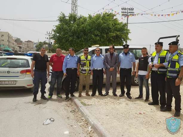 الشرطة والنيابة والمواصلات ينظمون نشاطات توعية ضمن فعاليات اسبوع المرور العربي في طولكرم