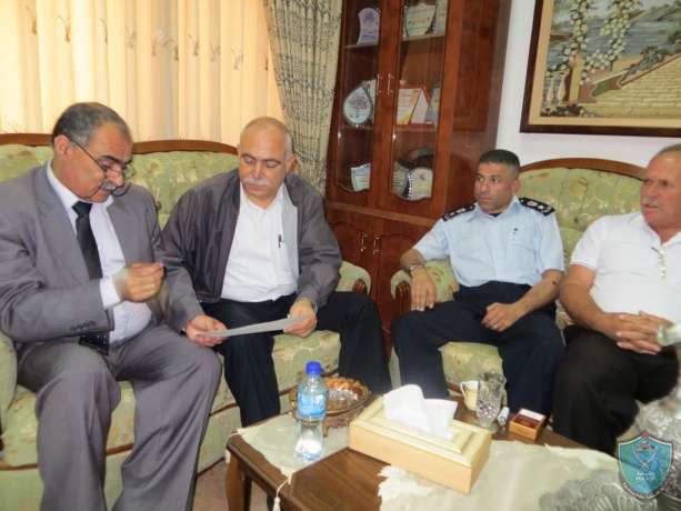 الشرطة تبحث سبل إنجاح امتحان الثانوية العامة في قلقيليه