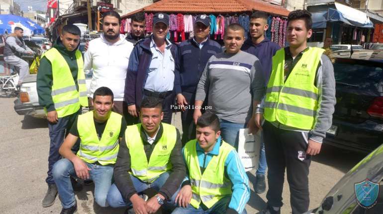 الشرطة تنظم يوما مرويا لطلاب مدرسة مسقط في قلقيلية