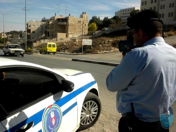 شرطة المرور  تباشر استخدام الرادار في محافظة بيت لحم