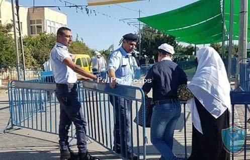 شرطة بيت لحم تؤمن دخول ما يقارب الـ 22 ألف مواطن للصلاة في المسجد الاقصى