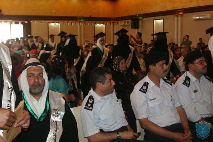 الشرطة تشارك في حفل تخريج طلاب وطالبات كلية الدعوة الإسلامية في قلقيلية