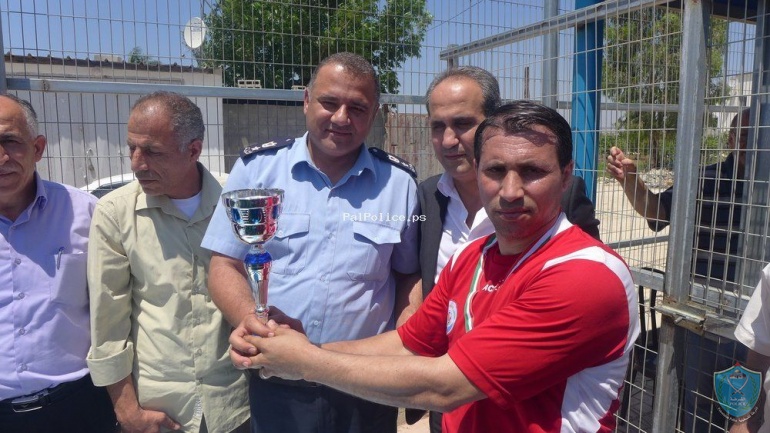 فريق شرطة قلقيلية لكرة القدم يحصل على المركز الثاني في دوري الشهيد مازن أبو الوفا