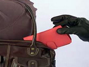 الشرطة  تقبض على شخص متهم بنشل حقيبة مواطنة في نابلس.