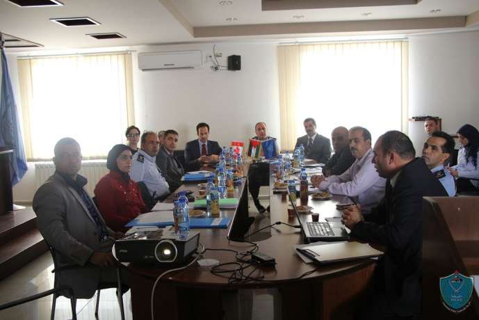 الشرطة تستضيف اجتماع اللجنة التوجيهية الرابع لمشروع حوكمة وبناء قدرات الطب الشرعي والعلوم الجنائية في فلسطين