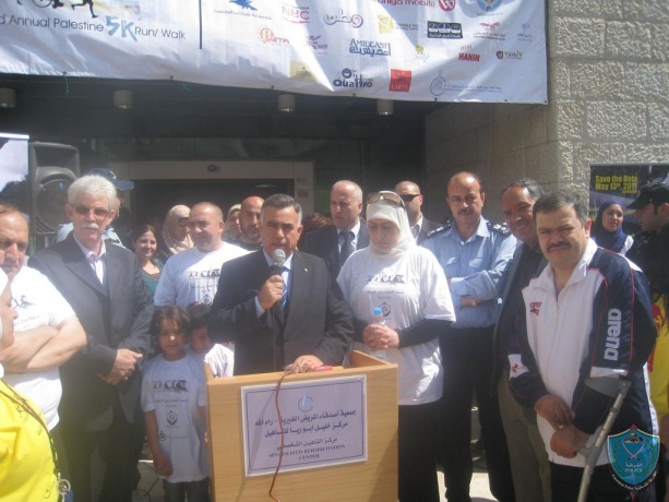 الشرطة تساهم بتنظيم ماراثون لدعم الاطفال ذوي الاعاقه في رام الله