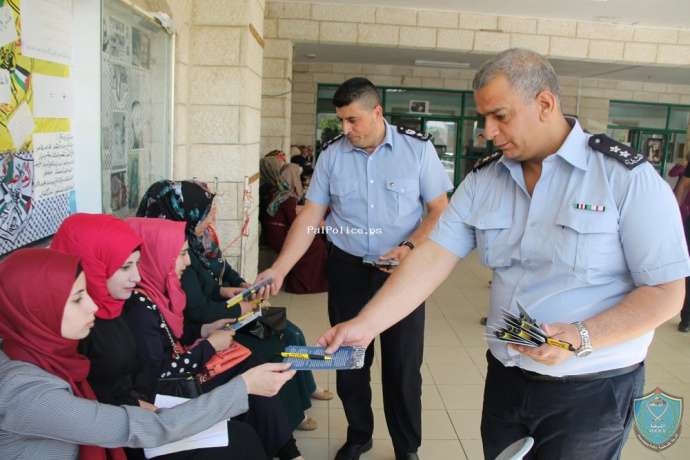 الشرطة تلتقي بموظفي وطلبة جامعة القدس المفتوحة في بيت لحم