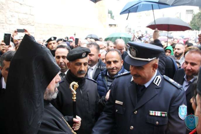 الشرطة تؤمن وتشارك بإستقبال غبطة بطريرك طائفة الأرمن في بيت لحم