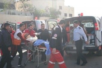 اصابة 3 مواطنين جراء حادث سير ذاتي في بلدة المغير شمال رام الله
