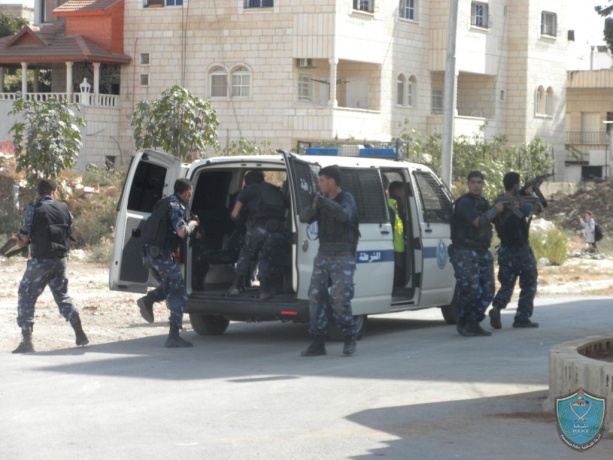 الشرطة تلقي القبض على 38 مطلوبا للعدالة في اريحا